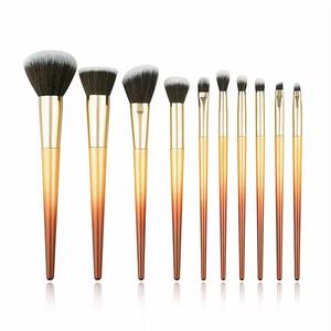 Pinceaux de maquillage YRX de haute qualité, individuels, avec manche coloré, poils denses, personnalisables, ensemble de pinceaux de maquillage scintillants - Product Image 3