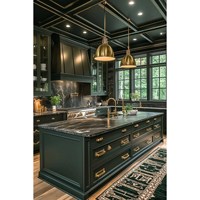 Bar à café modulaire préfabriqué, îlot de cuisine intelligent, table, armoire