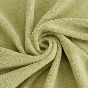 Vestuário anti comprimento 100% poliéster, cobertores polar de tecido de lã impresso