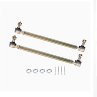 Ensemble de biellettes de direction avec rotules M12, longueur 330 mm, pour quadricycle électrique 250W-250cc, pièces de rechange