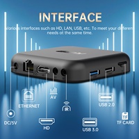 Receptor de TV R69-1 RK3518 con Android 14, WiFi de Doble Banda, Reproductor 4K HD, IPTV Integrado, Reproductor de Contenido Multimedia NF OTT