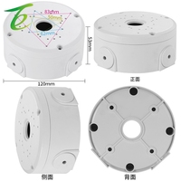 Boîte de jonction pour caméra de vidéosurveillance, accessoire pour caméra de sécurité, boîte à câbles