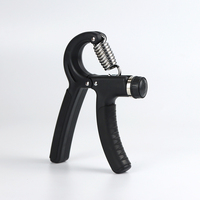 Fortalecedor de Agarre de Mano con Resistencia Ajustable, Contador Mecánico, Entrenador de Dedos, Antebrazo y Brazo, Portátil, para Gimnasio en Casa, Fitness y Atletas