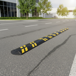 Compound Speed Bump Set 7.5 Meters PVC Cover <b>Roadway</b> <b>Safety</b> Speed Breaker/Hump for <b>Roadway</b> & Road Application - Product Image 3