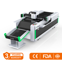 CNC Digitale Messerschneidemaschine für Karton Wellpappe Wabenplatten Verpackung Flachbett Automatischer Cutter