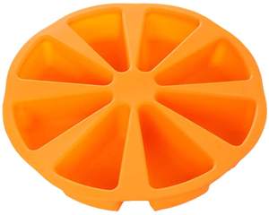 Molde <span class=keywords><strong>de</strong></span> silicona con 8 cavidades triangulares, para repostería, Pan, Pizza, pastel, rebanada - Product Image 1