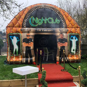 Club nocturno profesional Publicidad Inflables Fiesta <span class=keywords><strong>infalible</strong></span> Iluminación de escenario Gigante Blow up Cube Tent - Product Image 2
