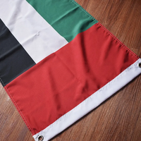 Impression Polyester Drapeaux 3X5ft United ARAB UAE DUBAÏ DRAPEAU