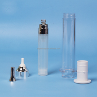 10ml jetable Double paroi or Airless seringue emballage pour sérum en plastique distribution crème pour les yeux stylo cosmétique compte-gouttes seringue