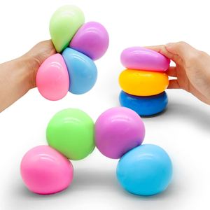 Juguete Antiestrés de TPR con Forma de Bola de Harina, Juguete de Goma Suave de Rebote Lento, Juguete Sensorial para Niños - Product Image 4