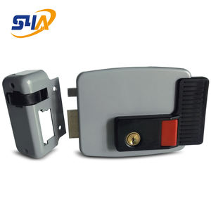 <span class=keywords><strong>Serratura</strong></span> Elettrica da Applicare <span class=keywords><strong>CISA</strong></span> Export ad Alta Protezione e Sicurezza con Scrocco in Ottone Cromato - Product Image 6