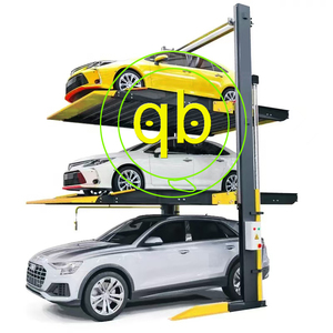 Sistema di Parcheggio Verticale a Due Colonne con Sollevatore Idraulico a Tre Livelli per Garage, Miglior Prezzo e Consegna Rapida - Product Image 5