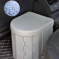 Toilettes pliantes, lavables, portables, pour le camping, toilettes d'urgence