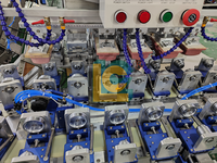 Imprimante à tampon automatique haute vitesse 6 couleurs LC pour bouteilles