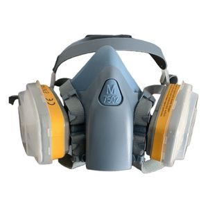 Masker <span class=keywords><strong>Gas</strong></span> setengah wajah silikon ringan untuk pekerjaan las dan solder - Product Image 5