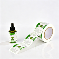 Etiquetas Adhesivas Personalizadas, Impresas, Resistentes al Agua, Ecológicas, con Adhesivo Fuerte, MOQ Bajo, Aplicables a Alimentos, Bebidas, Cosméticos, etc.