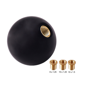 Pièces de voiture universelles modifiées, pommeau de levier de vitesse noir de haute qualité, universel pour véhicule AT/MT - Product Image 5
