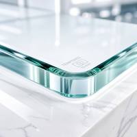 Système de cloisons et de murs pleine hauteur en verre trempé au design moderne pour bureaux et écoles
