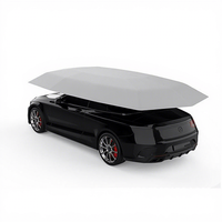Pare-soleil intelligent pour voiture télécommandée, housse de protection anti-poussière, modes semi-automatique, entièrement automatique et solaire