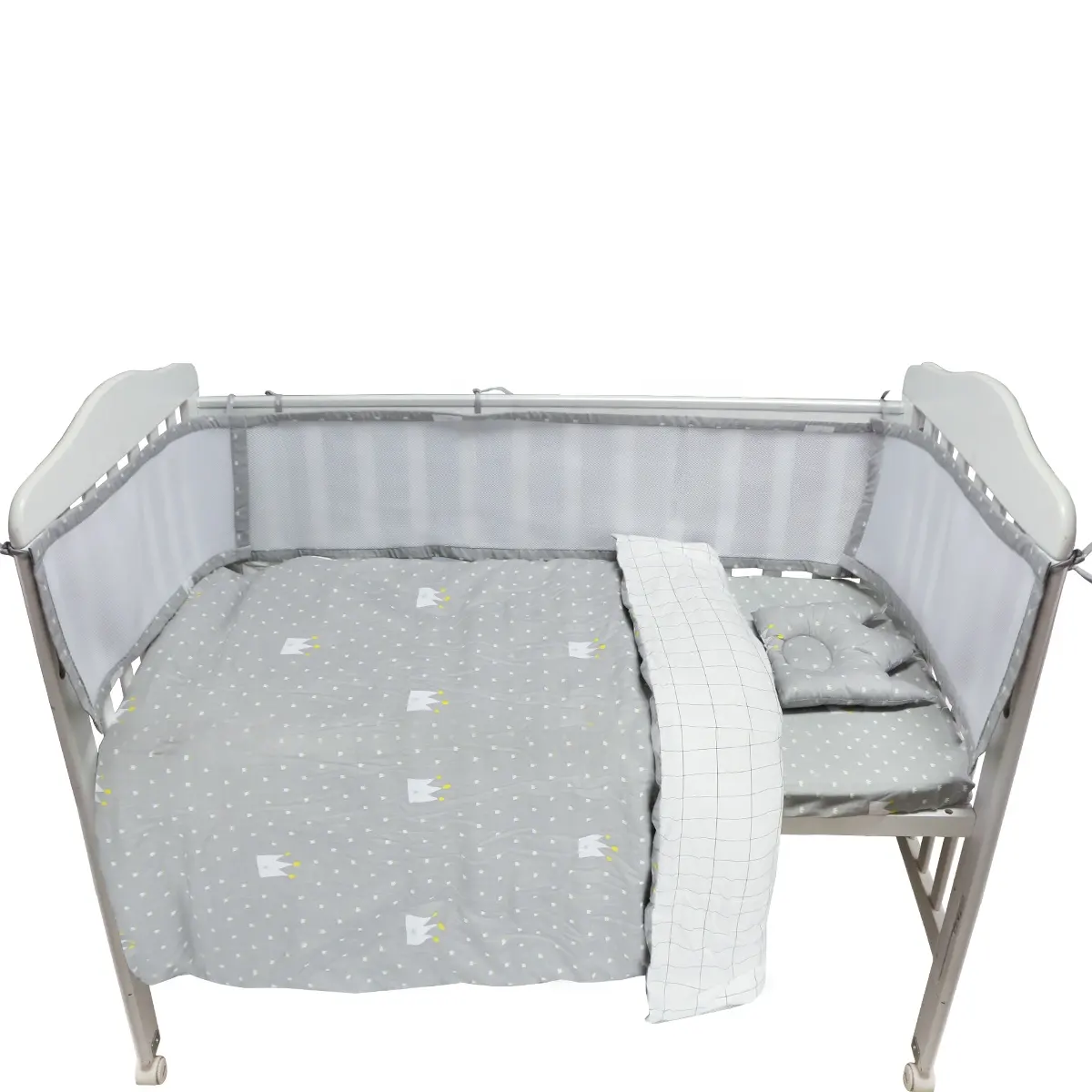 Conjunto de cama para bebês recém-nascidos, multifuncional, dobrável, de cor sólida, mochila portátil para múmias