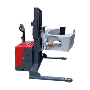 WELIFTRICH 500kg 700kg 1000kg Electric Stacker with Paper Roll <strong>Clamp</strong> Stacker Electric Drum Rotator Electric Lifter <strong>Truck</strong> - Product Image 4
