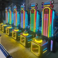 Offre Spéciale marteau roi puissance sport boxe jeu Machine à pièces parc d'attractions équipement métal langue anglaise