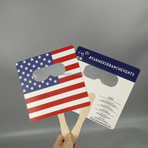 Abanico de Papel Personalizado con Impresión Publicitaria 3D de Fuegos Artificiales para Fiestas - Product Image 2