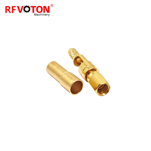 Connecteur coaxial RF plaqué <span class=keywords><strong>or</strong></span> SSMC femelle WTR100 pour câble RG174 RG316, <span class=keywords><strong>à</strong></span> sertir, en stock, conforme ROHS, fourni directement par <span class=keywords><strong>l</strong></span>'usine - Product Image 2