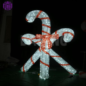 LED Christmas Cane Decoration Light Designed for Shopping Malls, Parks and Seasonal Event Displays - Product Image 2