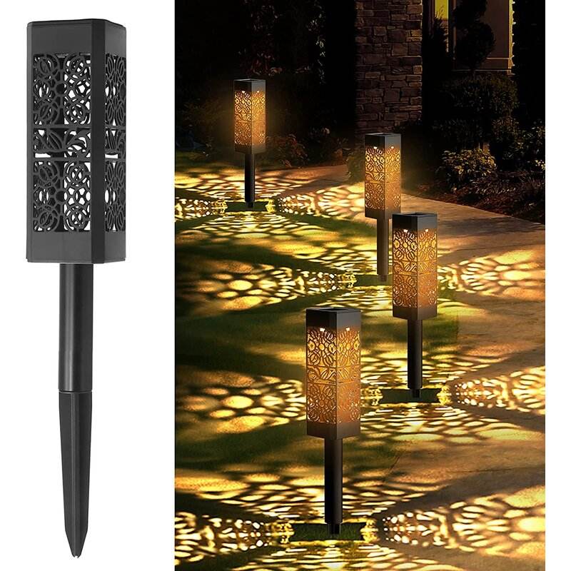 New arrival battery powered integrated LED light waterproof outdoor garden solar light