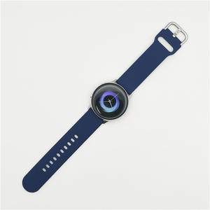 Pour montre Samsung, bracelet en silicone uni avec barrettes à ressort à dégagement rapide, bracelet de montre en silicone 20/22 mm - Product Image 4