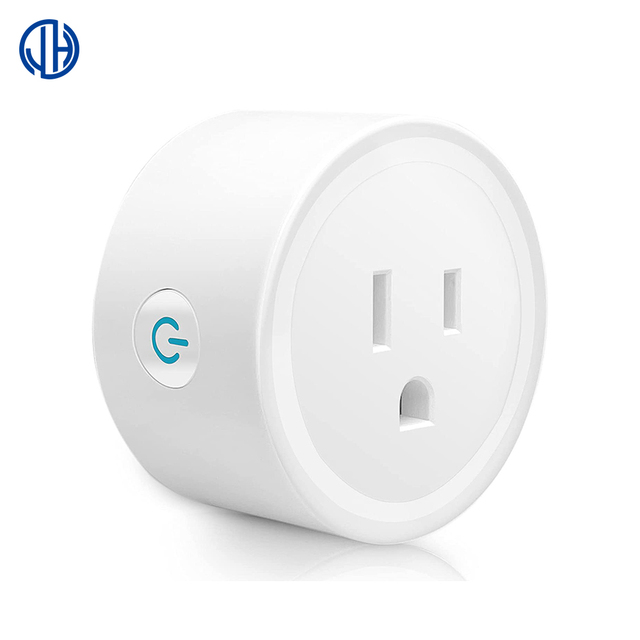Wholesale US Standard 10A Mini Tuya Smart Life Home Wifi Socket Outlet Plug Works with Alexa and Google Home