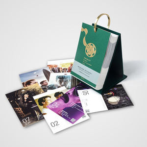 Calendriers de table perforés personnalisés faciles à détacher, <span class=keywords><strong>calendrier</strong></span> de 365 jours, <span class=keywords><strong>calendrier</strong></span> à feuillets de 12 mois, entreprises d'impression de livres - Product Image 1