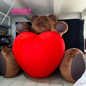 Orsacchiotto di peluche gigante per adulti per la decorazione dell'anniversario di matrimonio con Logo personalizzabile - Product Image 3