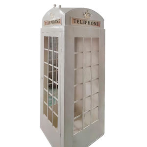 ऑडियो गुस्टबुक फोन के साथ सफेद फोन बूथ शादी समारोह सजावट के लिए शादी का टेलीफोन बूथ - Product Image 3