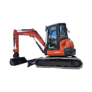 Miniexcavadora Japonesa Kubota, Excavadora de Cadenas Kubota U55-4 con Certificación EPA y CE para Granja - Product Image 1