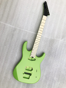 Guitarra Personalizada para Zurdos, Tapa de Burl, Cuerpo de Tilo, Guitarra de Madera Maciza con Colores Vibrantes - Product Image 3