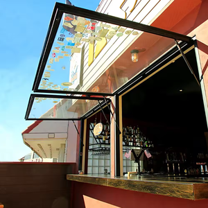 Redoak Exterieur Verticale Dubbele Beglazing 90 ° Luifel Ramen Crank Luifel Ramen Met Scherm Nederlandse Raam Luifel - Product Image 3