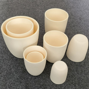 Crisol de Cerámica de Corindón/Alúmina de Alta Pureza (99% Al2O3) de 10ml, 20ml, 30ml, 40ml, 50ml, Tipo Le <span class=keywords><strong>Creuset</strong></span> - Product Image 1