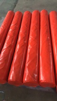 Bâche en HDPE Million, orange, 200 g/m², résistante, imperméable, Chili, Pérou, Mexique, Panama, tissu tissé, imperméable, bâche enduite de LDPE