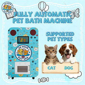 Estación de Lavado de Perros Conveniente, Popular en Hospitales Veterinarios <span class=keywords><strong>Comunitarios</strong></span>, Máquina de Baño de Autoservicio para Perros, Máquina Expendedora de Spa para Mascotas - Product Image 2