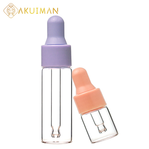 Mini Botellas de Vidrio de Lujo para Aceite Corporal de 1 ml, 2 ml, 3 ml y 5 ml, Botellas Portátiles para Aceites Esenciales - Product Image 5