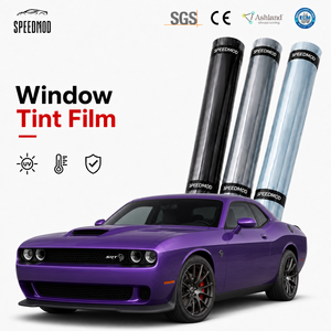 ฟิล์มกรองแสงกันรังสียูวี SPEEDMOD ป้องกันความร้อนสำหรับกระจกรถยนต์ ฟิล์มป้องกันกระจกหน้ารถยนต์ หนา 2 มิล สำหรับผู้จำหน่ายผลิตภัณฑ์ดูแลผิว - Product Image 1