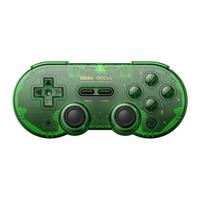 Control de Juego Inalámbrico Multiplataforma Transparente 8bitdo SN30 Pro Edición Especial Retro