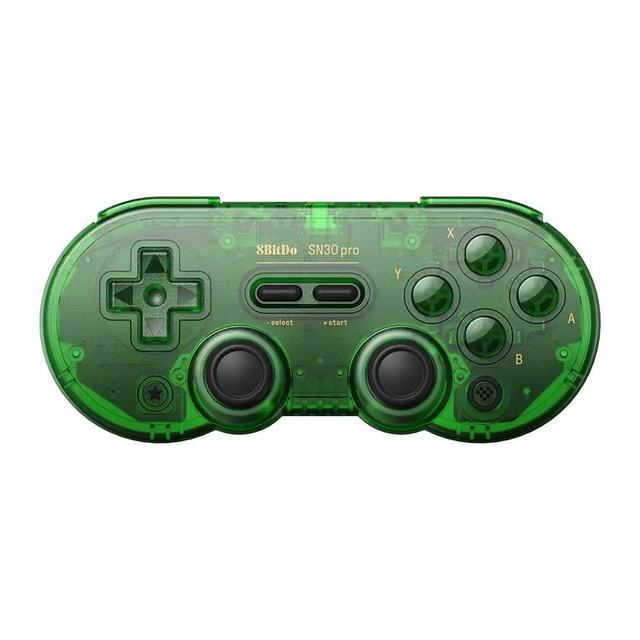 8bitdo SN30 Pro Retro Special Edition Transparent Wireless Multi Platform Gaming Controller