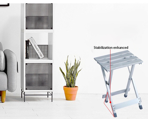 Chaise pliante d'extérieur en alliage d'aluminium, chaise en aluminium, chaise pliante de plage en métal de type I à ouverture et fermeture en X - Product Image 6