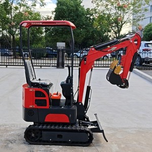 Miniexcavadora con Gancho, Máquina para la Transformación Rural, Excavadora con Garra para Madera, Zanjadora para Huertos, Excavadora para Mantenimiento de Carreteras - Product Image 3
