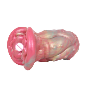 Di alta qualità impermeabile liquido silicone colorato da uomo masturbatori Stroker Monster Sex Toys maschile masturbazione tazza per gli uomini - Product Image 2