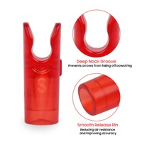 Flèches de tir à l'arc en plastique, s-pin, pour flèche en carbone et aluminium