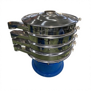 304 दो डेक तंबाकू साइशिंग मशीन यांत्रिक स्वचालित परिपत्र कंपन यांत्रिक स्क्रीन सीव शेकर - Product Image 5